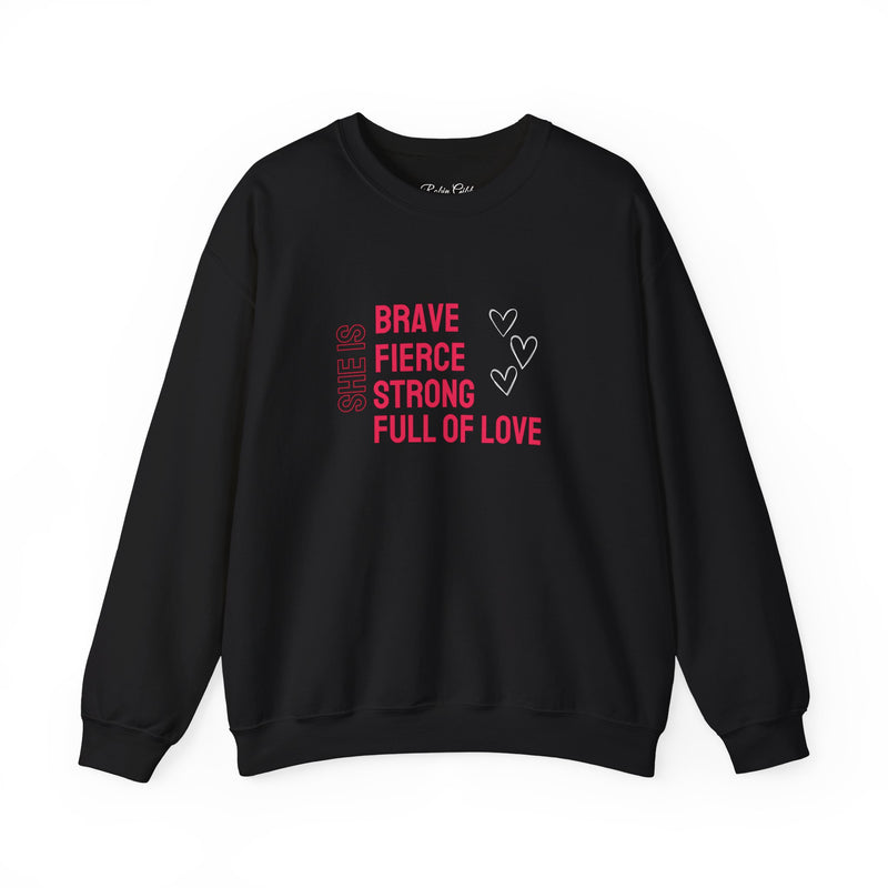 She is strong -  Crewneck T-Shirt