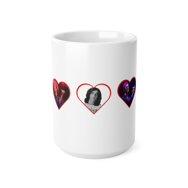 Valentines Special Robin Gibb : Ceramic Coffee Cups, 11oz, 15oz