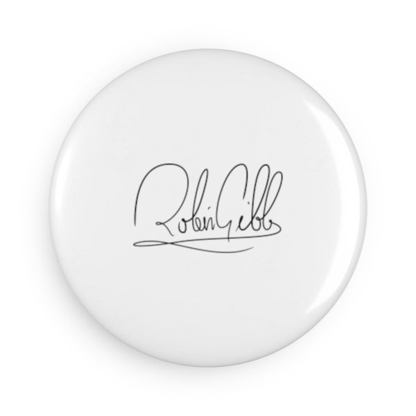 Robin Gibb Digital Signature Magnet, Round (1 & 10 pcs)