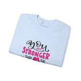 You Are Stronger Than the Mountains - Crewneck T-Shirt